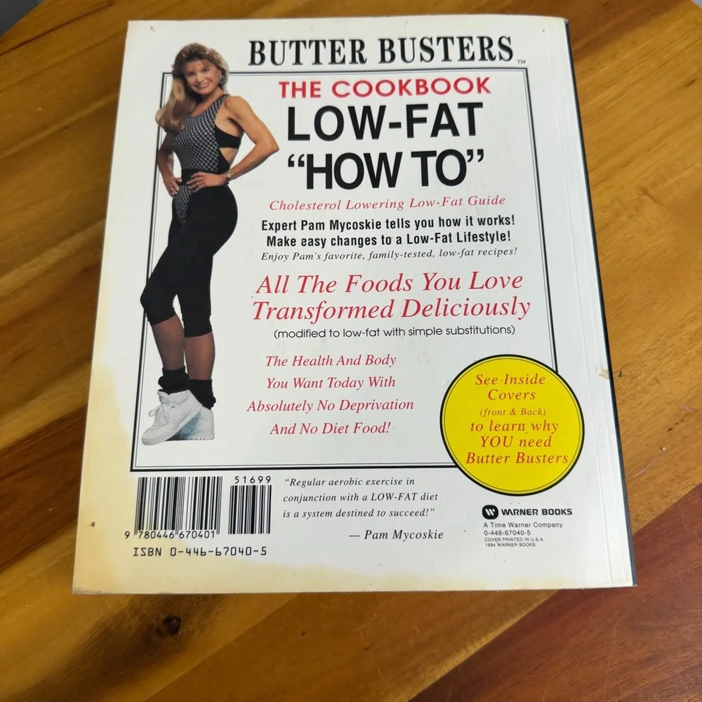 Butter Busters cookbook by Pam Mycoskie 1994